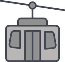 Cable Car Vector Icon