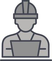 Industry Worker II Vector Icon