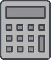icono de vector de calculadora