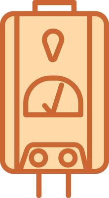 Water Boiler Vector Icon