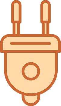 icono de vector de enchufe