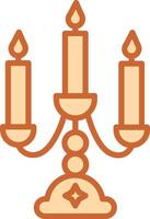 Candlestick Vector Icon