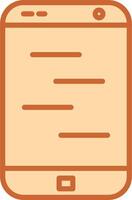 Unique Line Icon vector