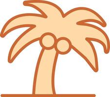 Coconut Tree Vector Icon