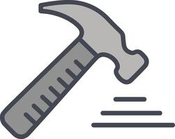 Hammer Tool Vector Icon