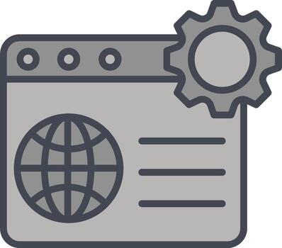 Web Optimization Vector Icon