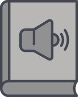 Audio Book Vector Icon