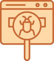 Web Bug Vector Icon