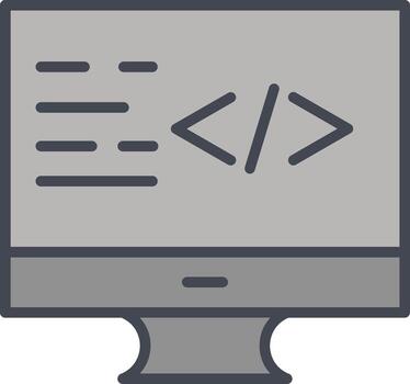 Coding Vector Icon