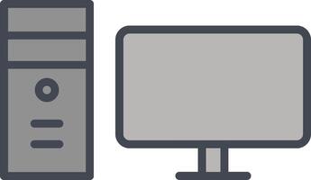 Desktop Vector Icon