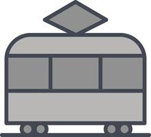 Tram Vector Icon