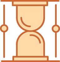 reloj de arena vector icono