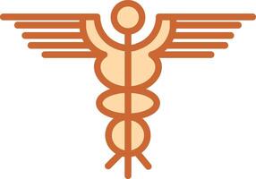Caduceus Vector Icon