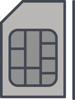 SIM Card Vector Icon