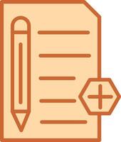 Medical Documents Vector Icon