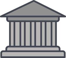 Parthenon Vector Icon