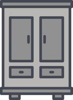 Cupboard Vector Icon