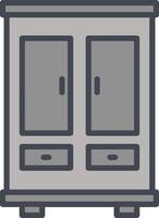 Cupboard Vector Icon