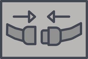 Seat Belt Vector Icon