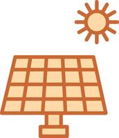 Solar Panel Vector Icon