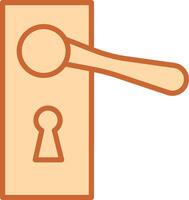 Door Handle Vector Icon