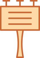 Signboard Vector Icon