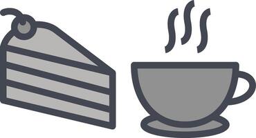 Coffee Served Vector Icon