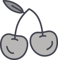 Cherries Vector Icon