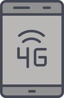 4G Vector Icon