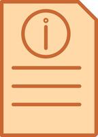 Information Document Vector Icon