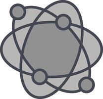 Atomic Structure Vector Icon