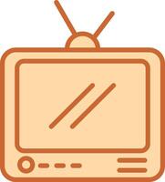 Television Broadcast Vector Icon