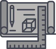 Blueprints Vector Icon