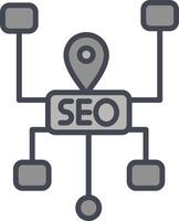 SEO Structure Vector Icon