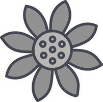 Sunflower Vector Icon