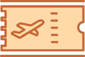 Plane Tickets Vector Icon