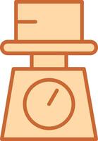 Weight Scale Vector Icon