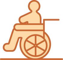 Wheelchair Vector Icon