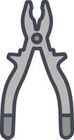 Pliers Vector Icon