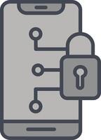 Secure Device Vector Icon