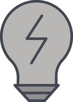 Electricity Vector Icon