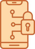 Secure Device Vector Icon