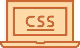 CSS Laptop Vector Icon