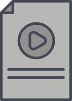 Audio File Vector Icon