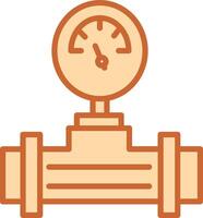 Pressure Gauge Vector Icon