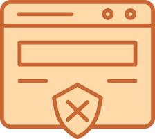 Unprotected Website Vector Icon