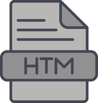 HTM Vector Icon