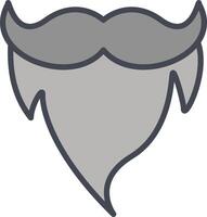 Beard and Moustache II Vector Icon