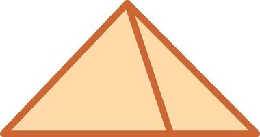 Pyramid Vector Icon