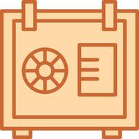 Safe Box Vector Icon